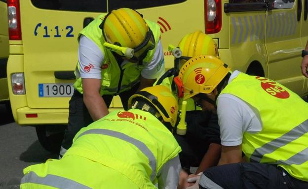 Grave tras sufrir una parada cardiorrespiratoria en plena calle