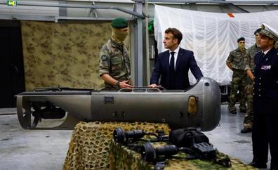 Macron recuerda que la disuasión nuclear francesa protege a Europa