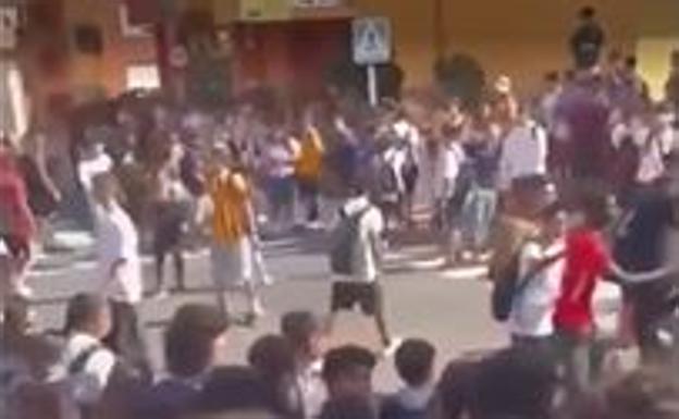 Pelea con más de 20 alumnos implicados en un instituto de Tenerife