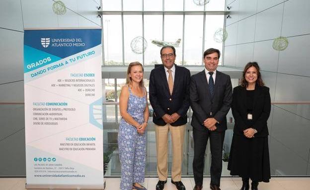 La Cátedra Binter premiará el mejor trabajo de fin de grado de Comunicación de la Universidad del Atlántico Medio