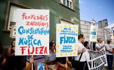 Protesta de los profesores de Conservatorio de Canarias