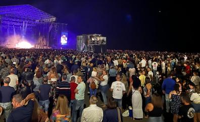 El festival Arena Negra congregó a más de 38.000 personas en la playa de Gran Tarajal