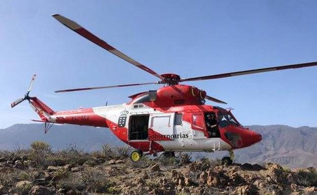 Una ciclista, en estado crítico tras sufrir una caída en Gran Canaria