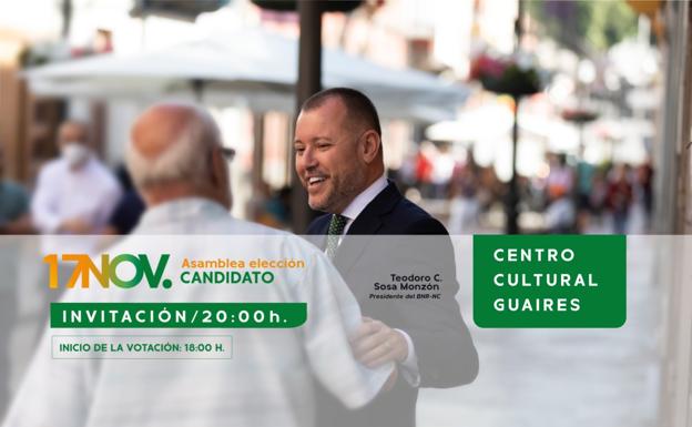 El BNR-NC ratificará en asamblea a su candidato a la Alcaldía de Gáldar