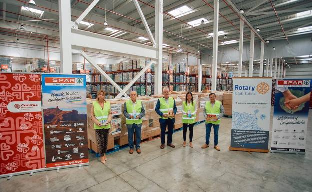 SPAR Gran Canaria y Rotary Club recogen más 'Desayunos solidarios'