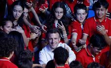 Macron pide «no politizar en deporte» antes del Mundial