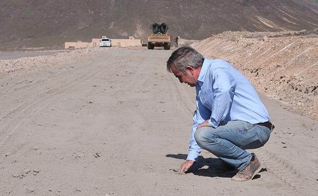 Resina deshidratada para el camino a Cofete y la Punta de Jandía