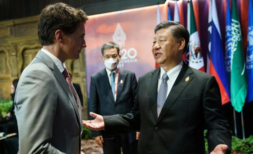 Xi Jinping abronca a Trudeau en el G-20 por filtrar su conversación a los medios