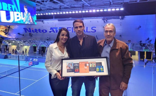 Día grande en Turín para David Marrero con el homenaje de la ATP