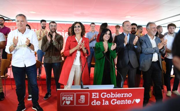 Carolina Darias, candidata del PSOE a la alcaldía de Las Palmas de Gran Canaria