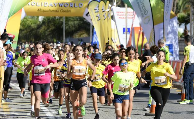Los más pequeños, presente y futuro del Gran Canaria Maspalomas Marathon