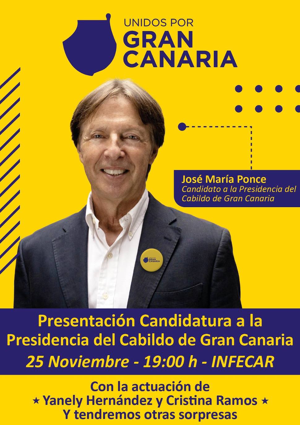 Yanely Hernández y Cristina Ramos invitan a la presentación de Ponce (UxGC)