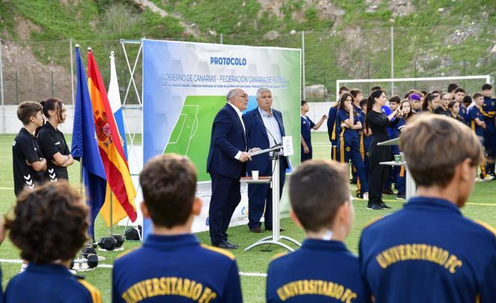 Los clubes de fútbol canarios mejoran las ayudas para los desplazamientos
