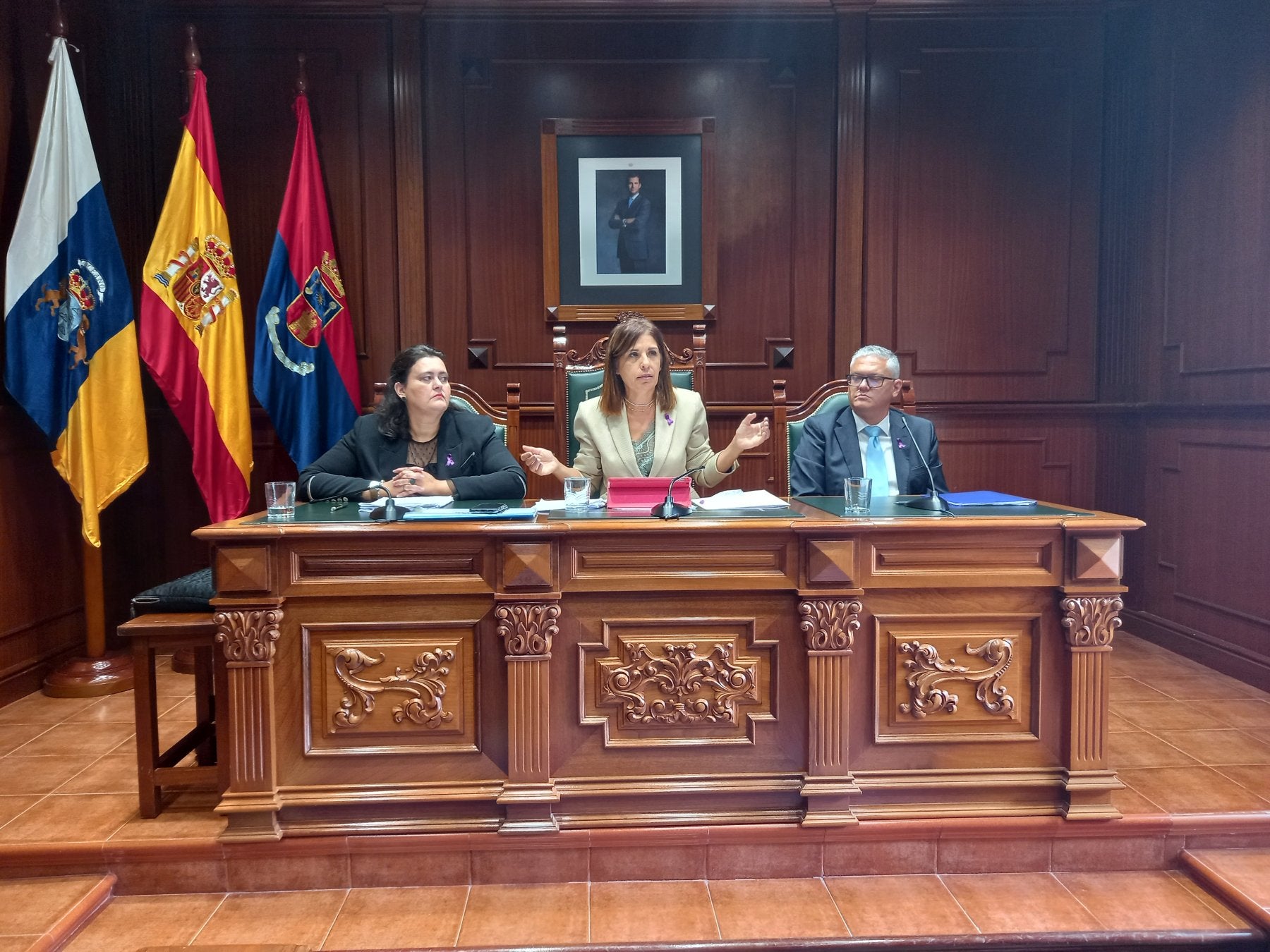 La alcaldesa de Telde acusa al portavoz del CSIF de mentir y de hacer campaña contra ella