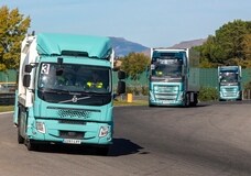 Los camiones eléctricos de Volvo se ponen a prueba en el Circuito del Jarama
