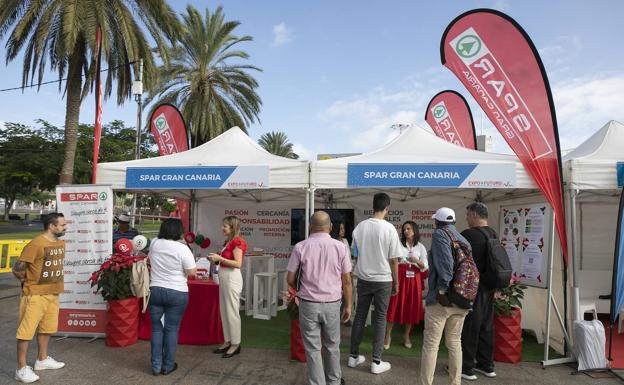 SPAR Gran Canaria busca personal para sus tiendas, almacenes y oficinas en la feria de empleo Expofuturo