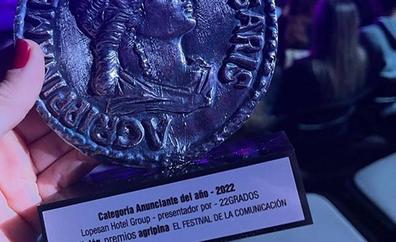 Lopesan Hotel Group es reconocido como mejor anunciante del año en los prestigiosos Premios Agripina