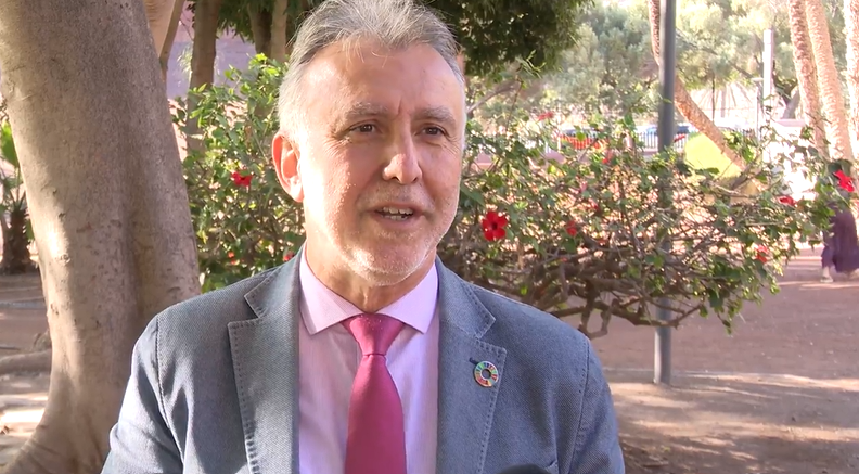 Ángel Víctor Torres, sobre el derbi: «Las aficiones estarán hermanadas»