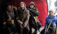 Las mujeres soldado que luchan en Ucrania