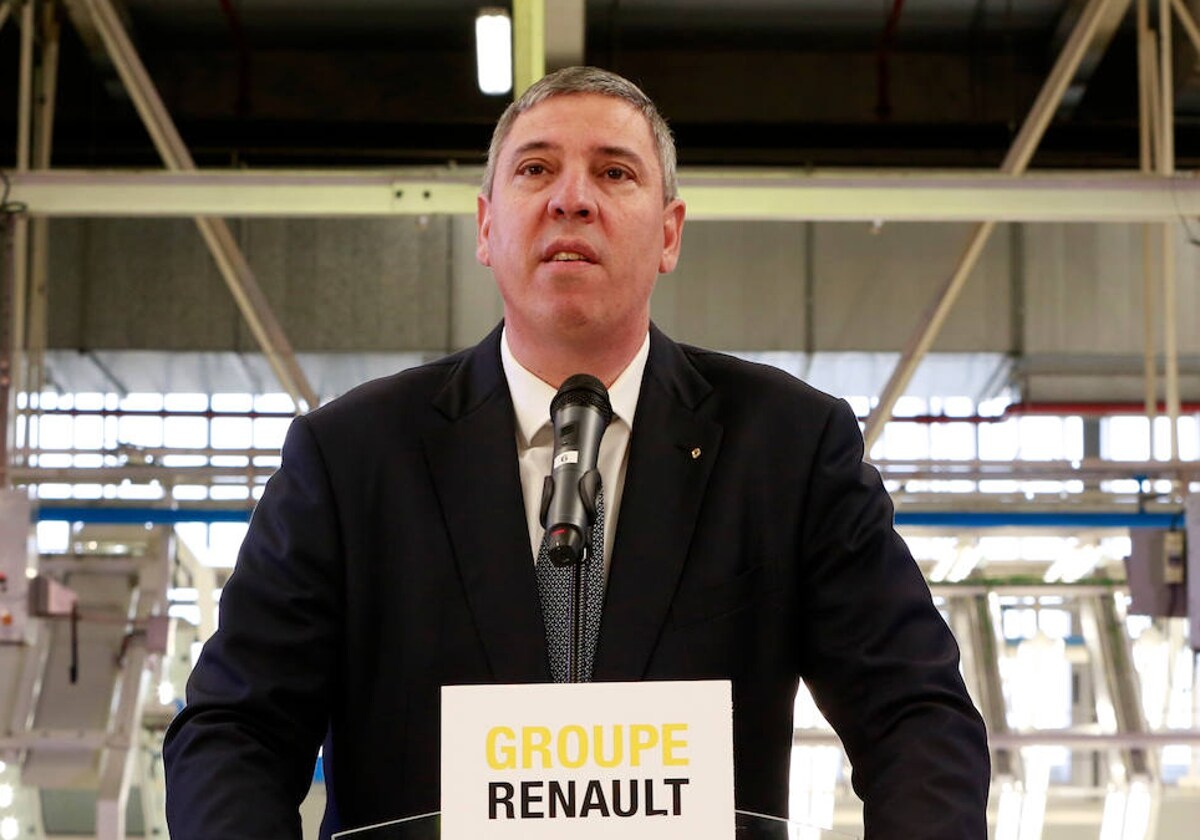 El todavía director industrial del Grupo Renault, José Vicente de los Mozos/ABC