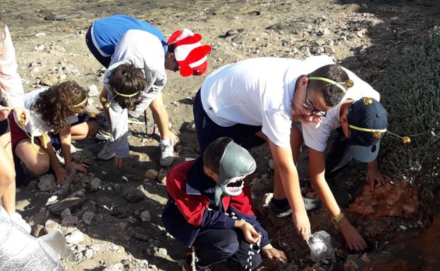 Aguadulce se deja querer por los alumnos del CEIP Saulo Torón