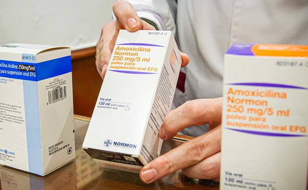 Se dispensará amoxicilina de adultos a niños ante la escasez del fármaco