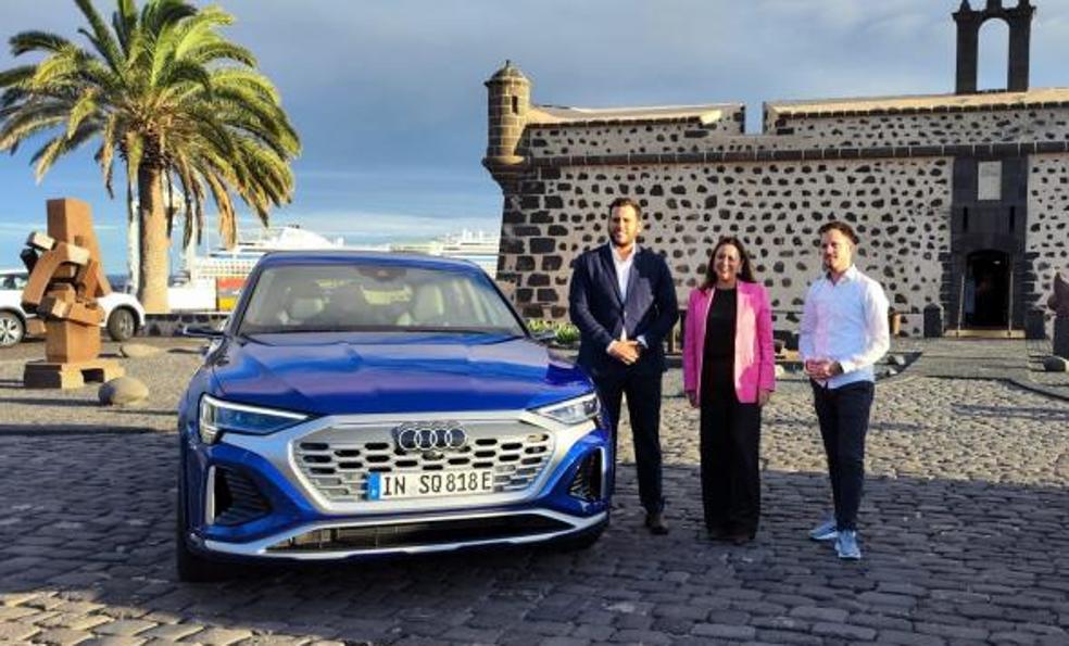 Audi se vale del paisaje de Lanzarote para presentar el Q8 e-tron