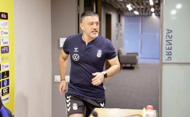 García Pimienta: «Vitolo está muy cerquita de su momento»