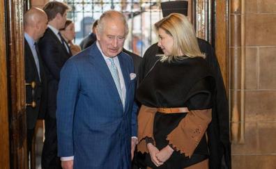 La primera dama de Ucrania se reúne con Carlos III