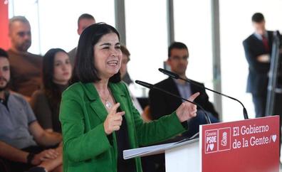 Carolina Darias, candidata del PSOE a la alcaldía de Las Palmas de Gran Canaria