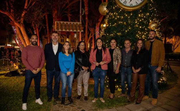 El Ayuntamiento de Tuineje enciende la Navidad en Gran Tarajal