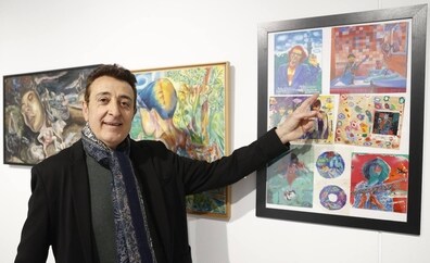 Manolo García, un artista en plenitud ante el lienzo o el pentagrama