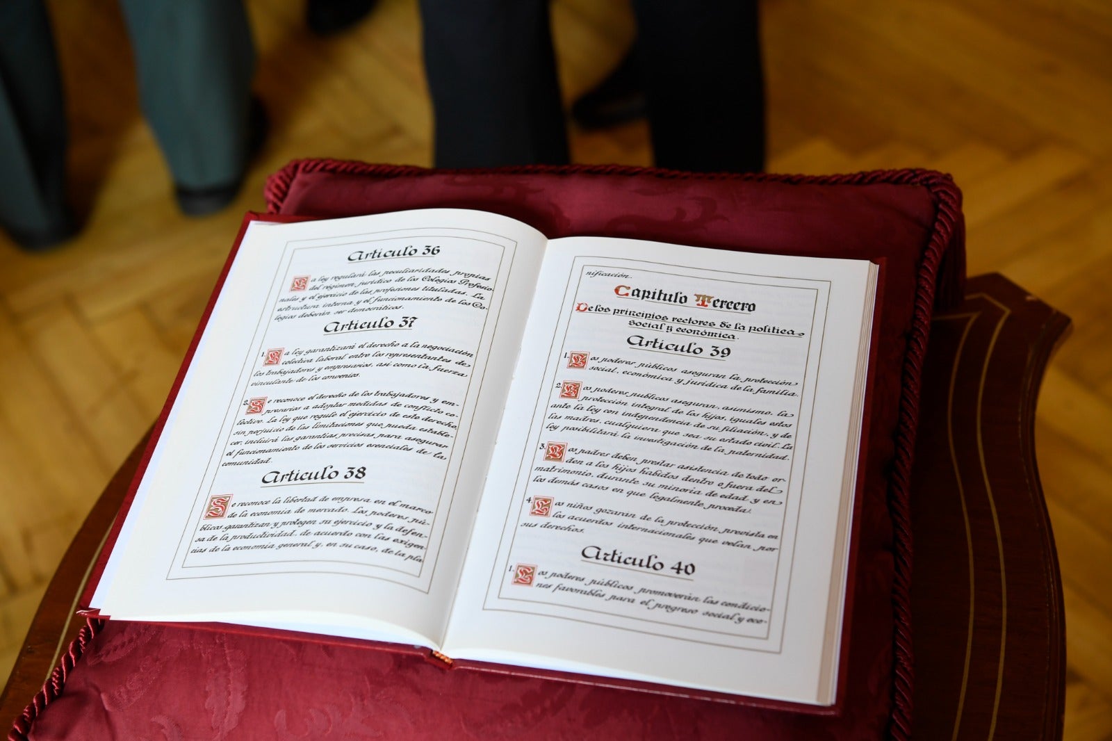 Acto con motivo del Día de la Constitución