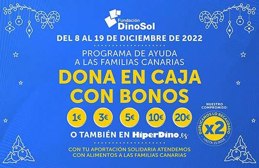 HiperDino y Fundación DinoSol inician una campaña de ayuda para familias necesitadas