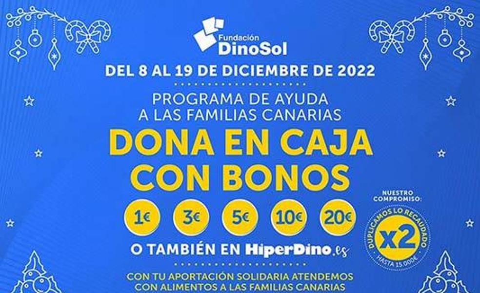 HiperDino y Fundación DinoSol inician una campaña de ayuda para familias necesitadas