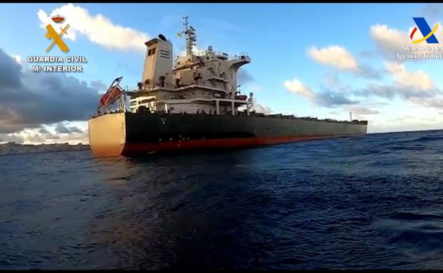 Intervenidos 125 kilos de cocaína en un barco en el Puerto de La Luz de Las Palmas