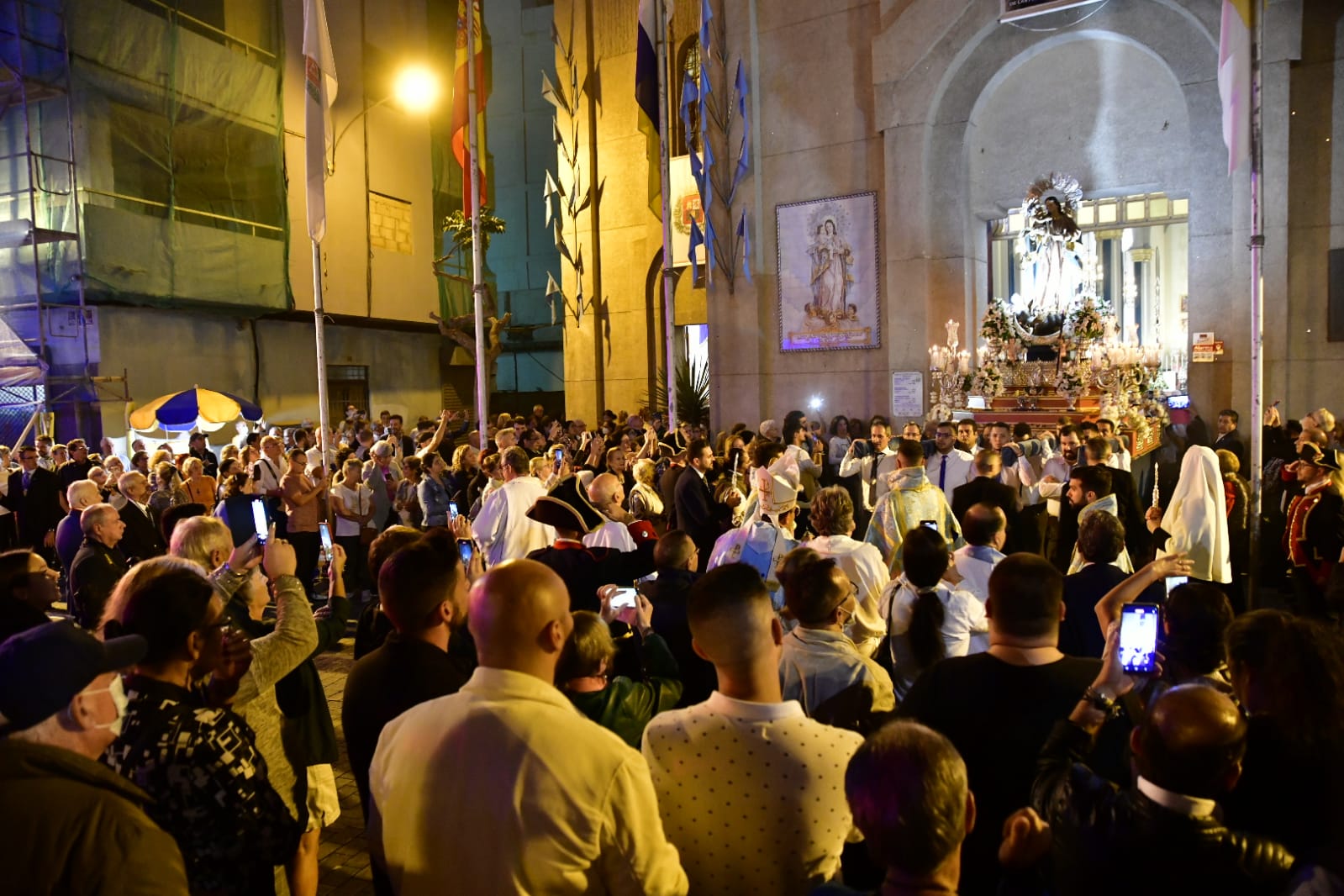 La Virgen de La Luz hace historia