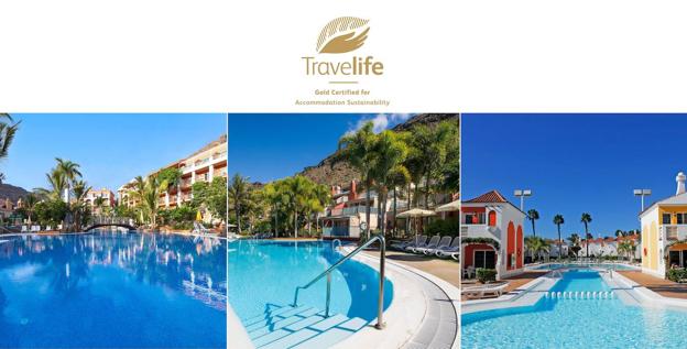 Tres establecimientos beCordial Hotels & Resorts, reconocidos con la certificación Travelife GOLD
