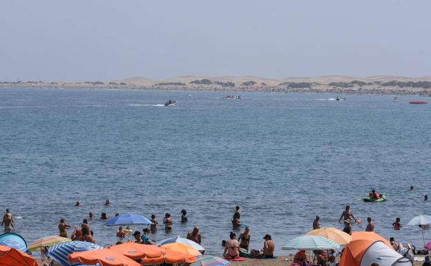 Fallece ahogado en Playa del Inglés