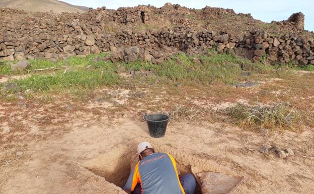 Segunda campaña arqueológica en el Valle de la Cueva, uno de los poblados más antiguos de Fuerteventura