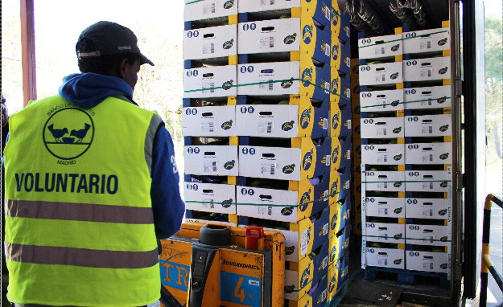 Dos millones de Plátanos de Canarias a bancos de alimentos para combatir la pobreza alimentaria esta navidad