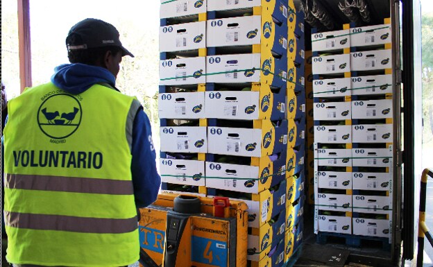 Dos millones de Plátanos de Canarias a bancos de alimentos para combatir la pobreza alimentaria esta navidad