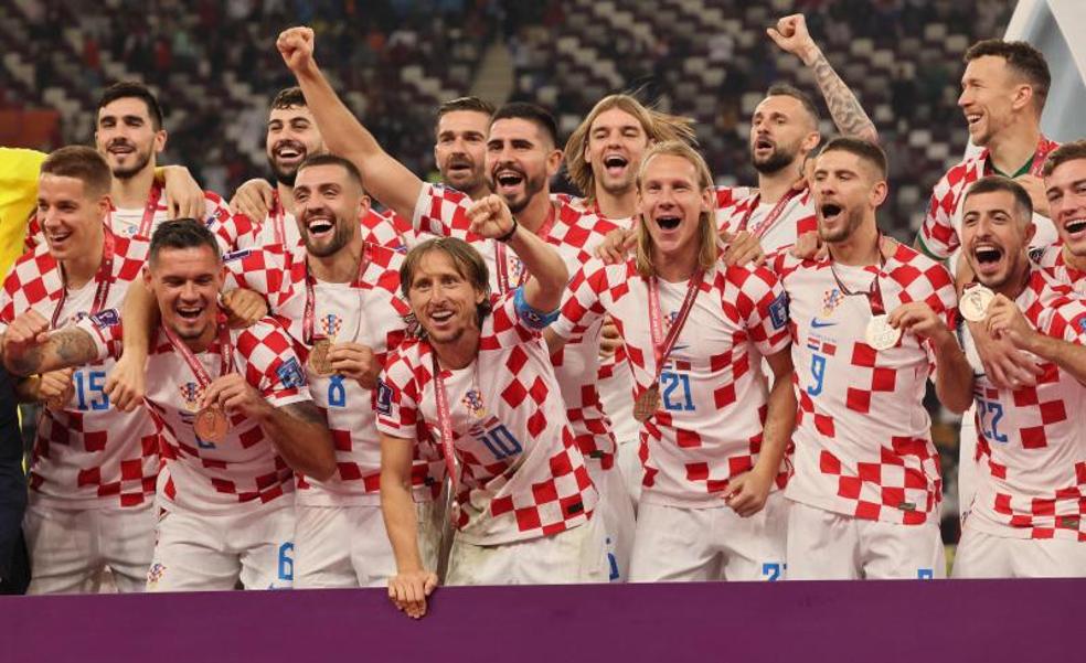 Croacia no se baja del podio