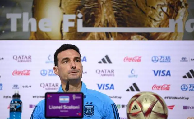 Scaloni: «Esto es un Argentina-Francia, no un Messi-Mbappé»