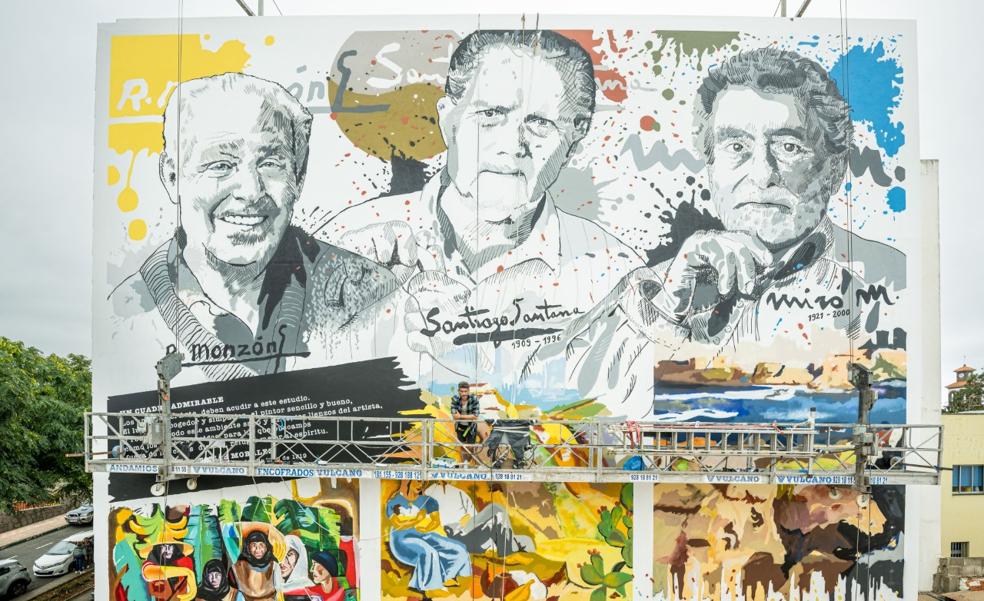 Moya recuerda a Felo Monzón, Miró Mainou y Santiago Santana