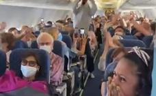 Un piloto anuncia en pleno vuelo que Argentina es campeona del mundo