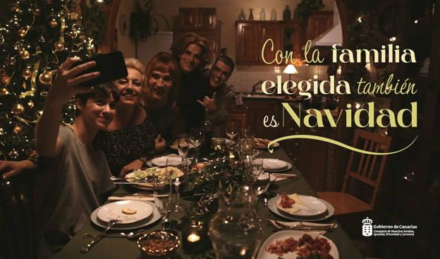 Con la familia elegida, también es Navidad