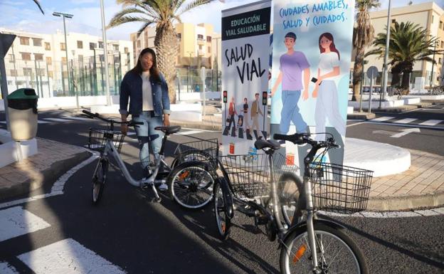 Triciclos adaptados para las clases de educación vial