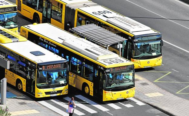 Canarias, tercera comunidad donde más creció el transporte público en noviembre