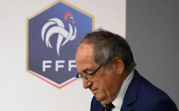 Le Graët, apartado de la presidencia del fútbol francés